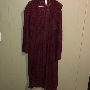 Long cardigan